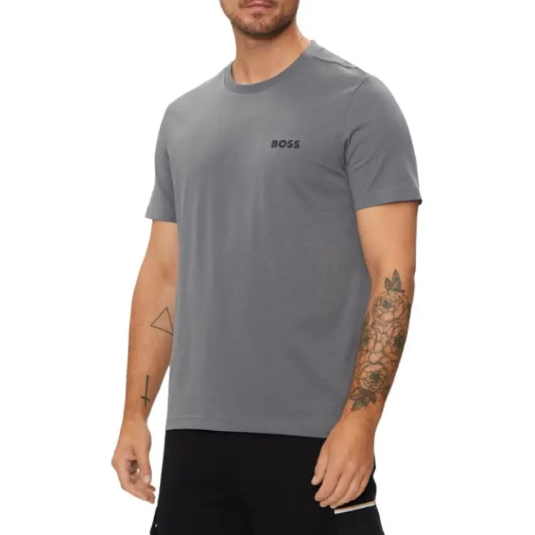 HUGO BOSS T Shirts Men Gray-3