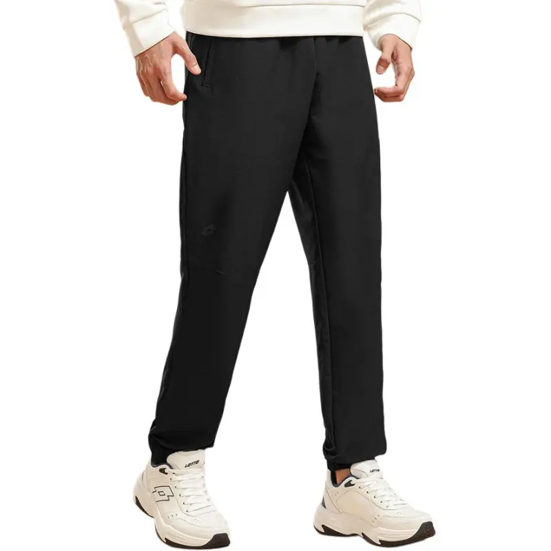 LOTTO Casual Pants Men Black-4
