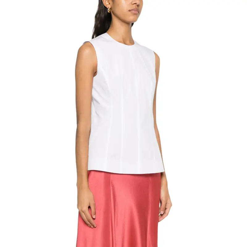 TORY BURCH Sleeveless Poplin Top-3