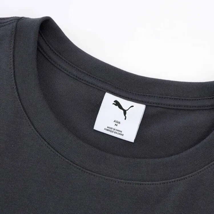 PUMA PrimeESS SS25 RELAXED T Shirt Unisex Dark Gray 69-1