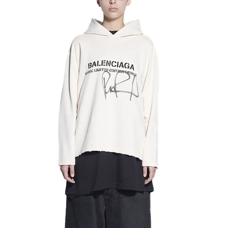 Balenciaga RuPaul Cropped Hoodie-1
