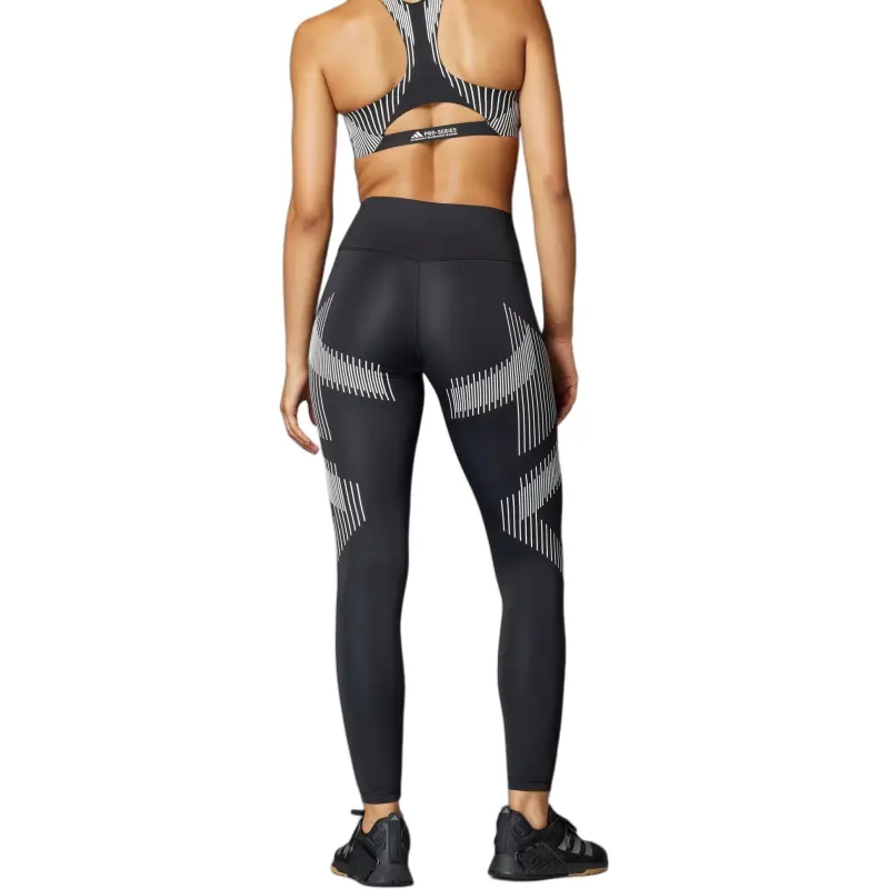 Adidas Free Shipping With AdiClub Optime Power 7/8 Leggings-2