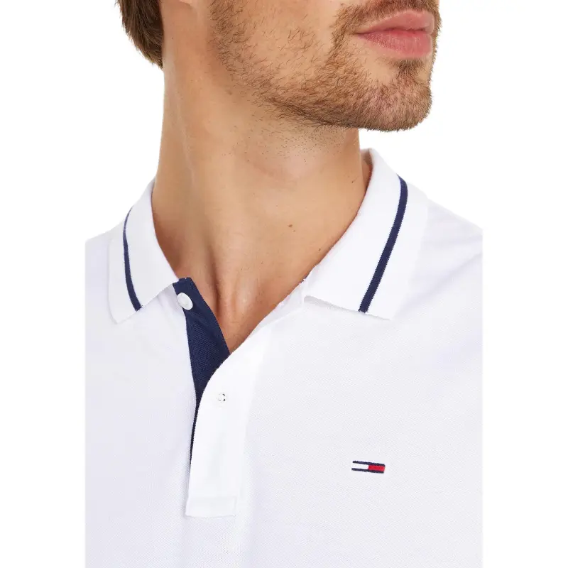 Tommy Hilfiger Polo Shirt Men's White-3