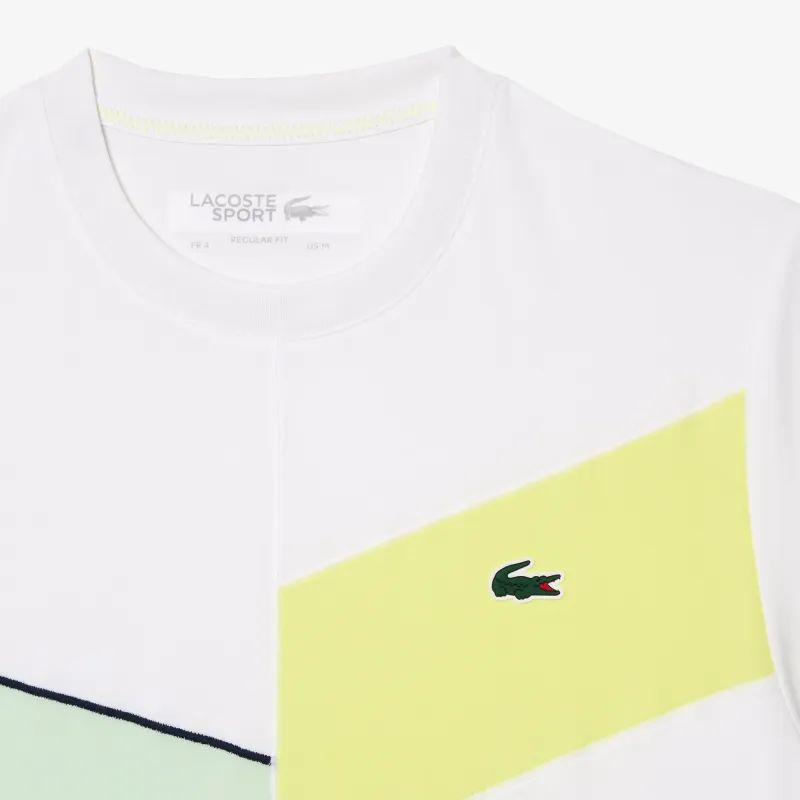 LACOSTE T Shirts Men White-4