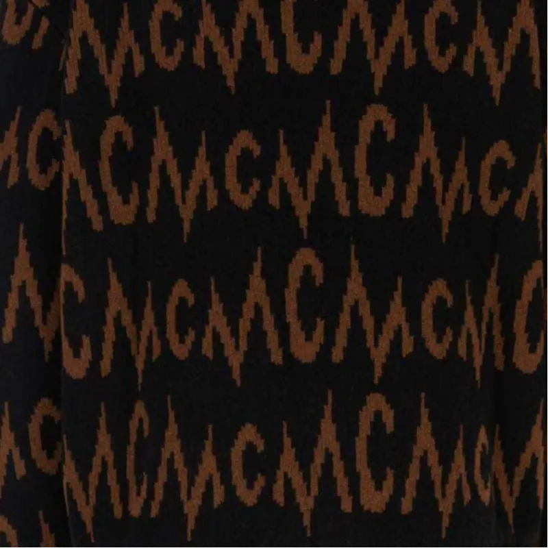 MCM Logo Intarsia Knitted Crewneck Jumper-2