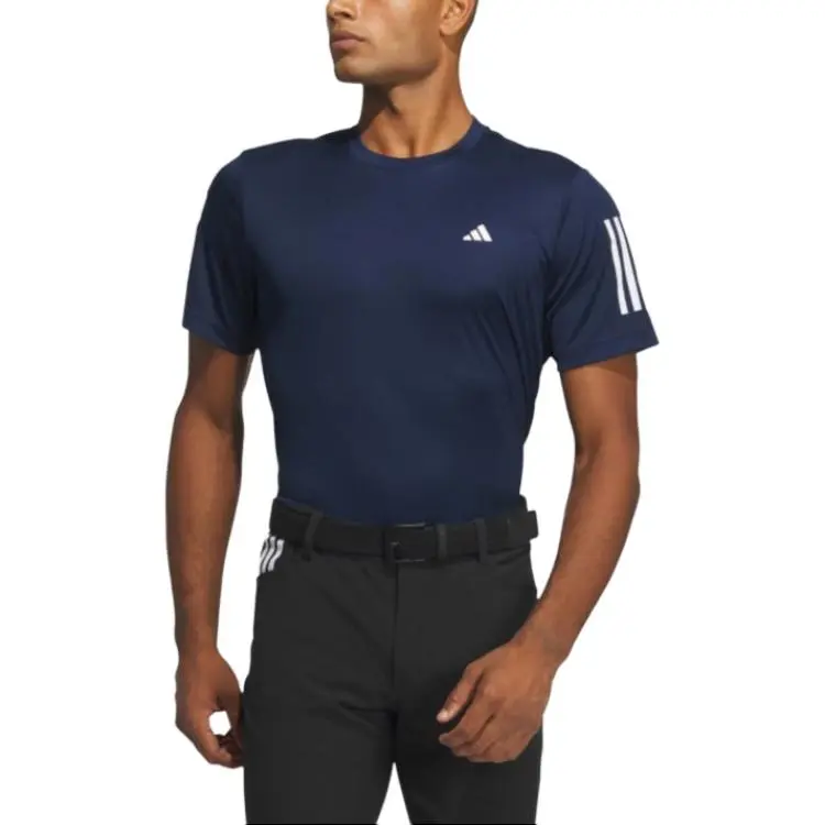 Adidas T Shirts Men Navy Blue-2