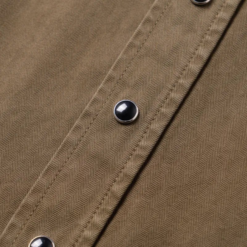 SAINT LAURENT Shirt Women's Khaki-6