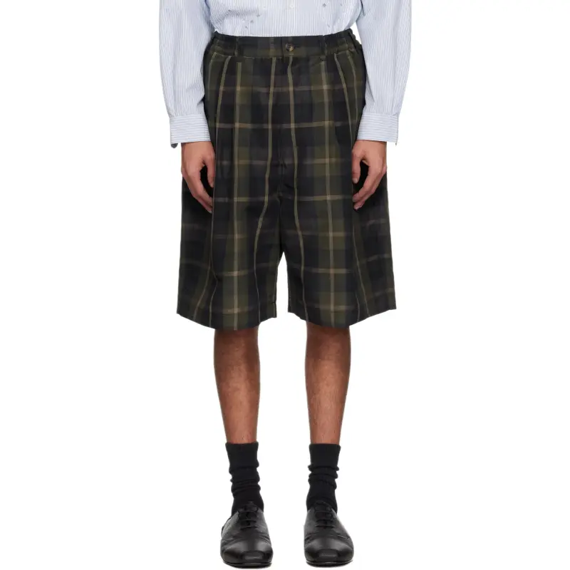CDG Casual Shorts Men's Marine Blue-2