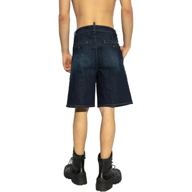 DSQUARED 2 Knee Length Denim Shorts-2