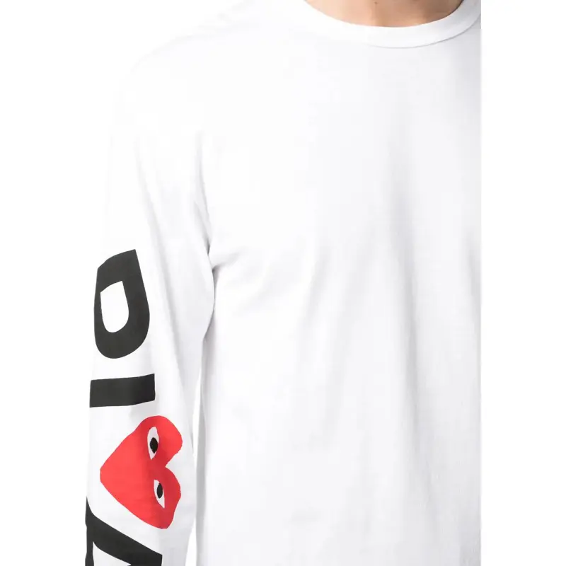 Comme Des Garcons Play Red Big Heart L/S T shirt-4
