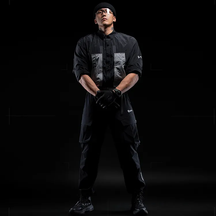 Transformers X Monster Guardians Shirts Men Urban Techwear Black-1