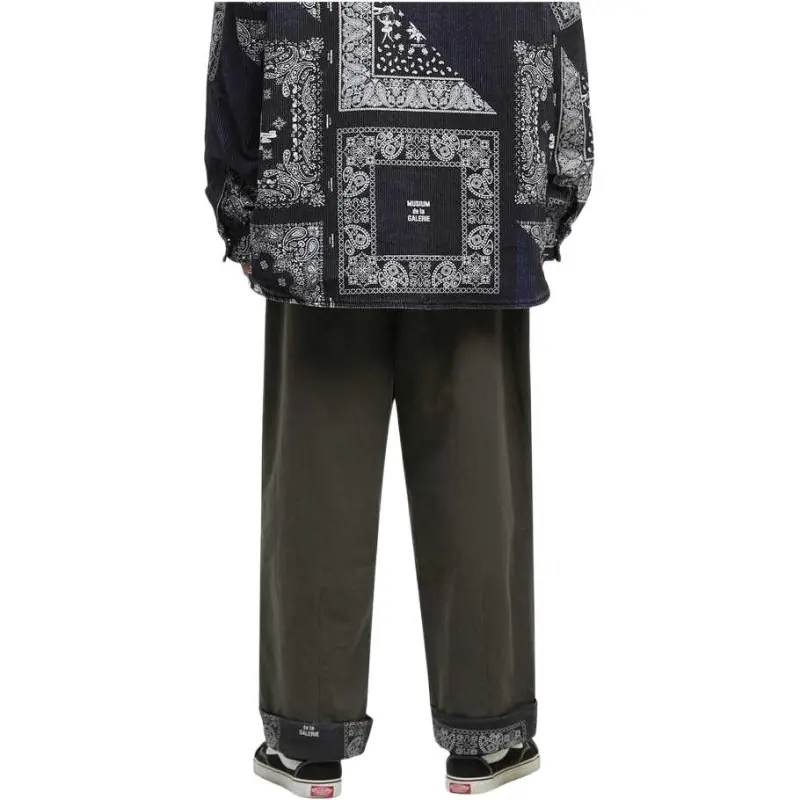 MUSIUM DIV Drawstring Straight-leg Trousers-4