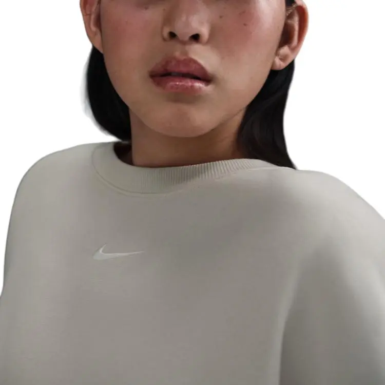 Nike Sportswear Phoenix FleeceSwoosh Sweatshirt Women's Light Orewood Brown/Canvas-3