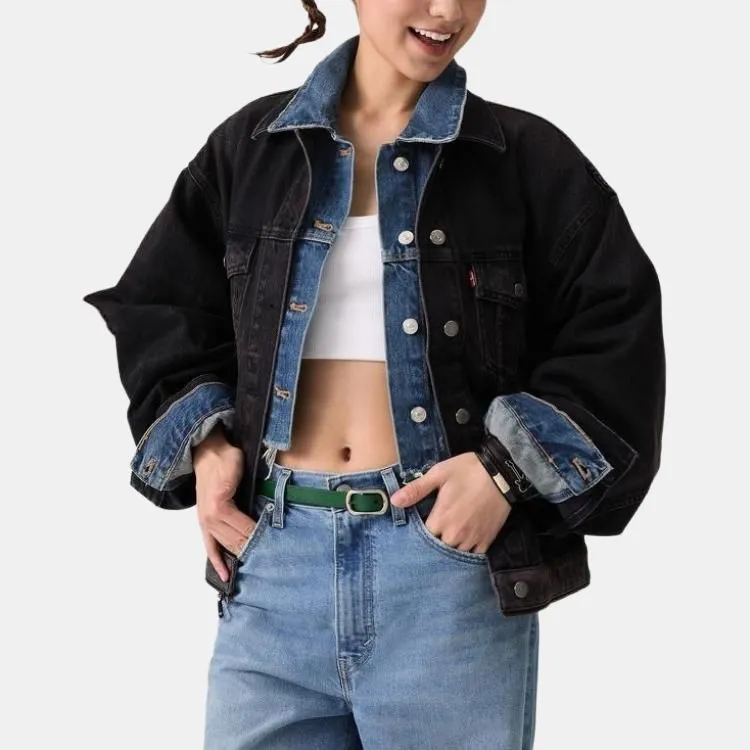 Levi's Denim Jacket Women's Black-3