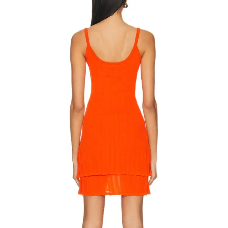 A.L.C. Slip Dress Women's Poppy Red-1