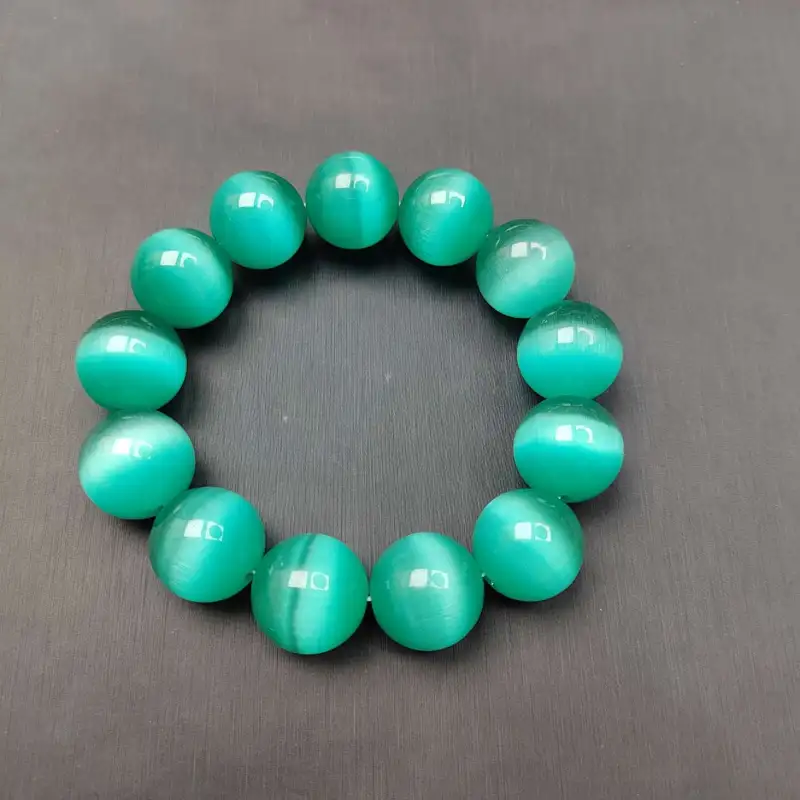 YOULING Glass Cat Eye Bracelets Unisex-5