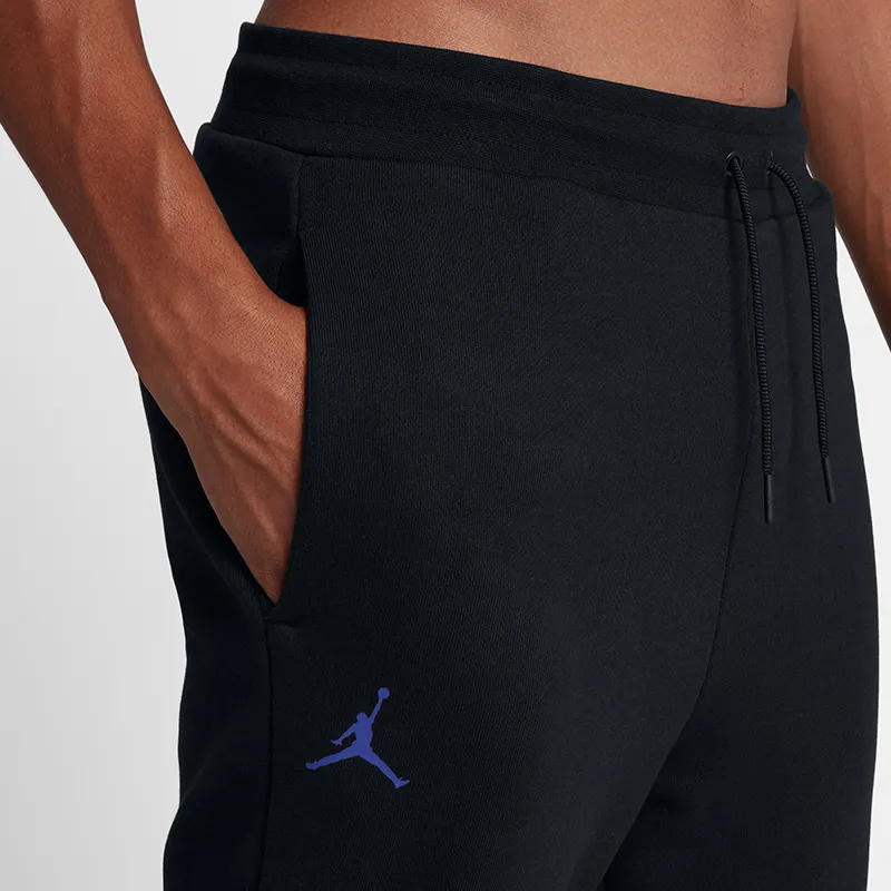 Jordan Sportswear Legacy Knitted Sports Pants Men's Black-6