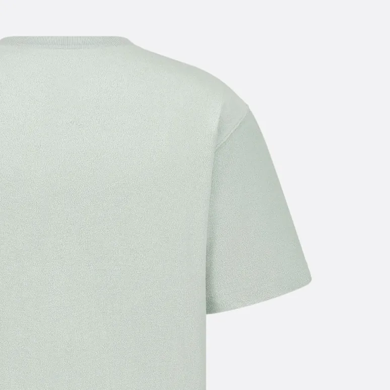 DIOR T-Shirts Men Light Green-5