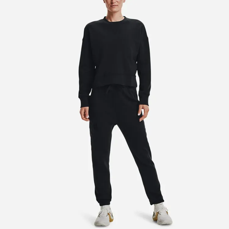Under Armour Sweatshirt Women's Black-4
