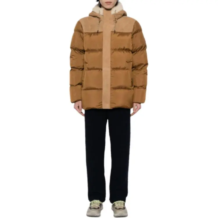 UGG Shasta Shearling trim Hood Padded Jacket-2