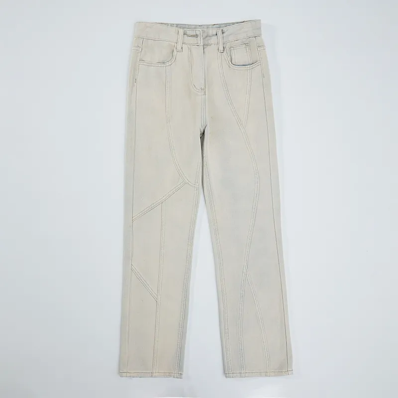 7 SEVFUN Jeans Women's Yellow Mud-3