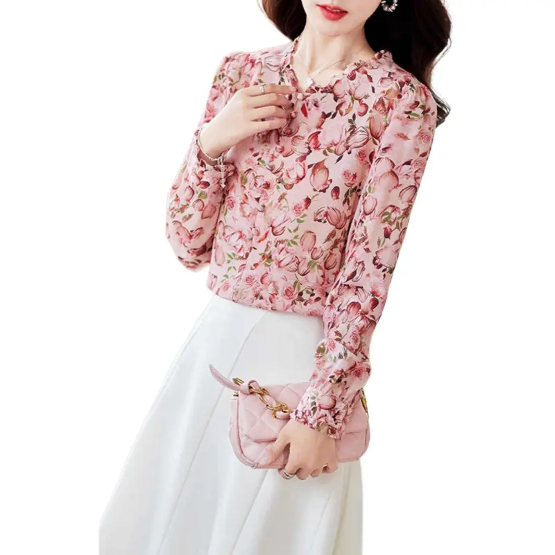 Yi Mengyuan Shirt Women's Rose Poetry Collection-4