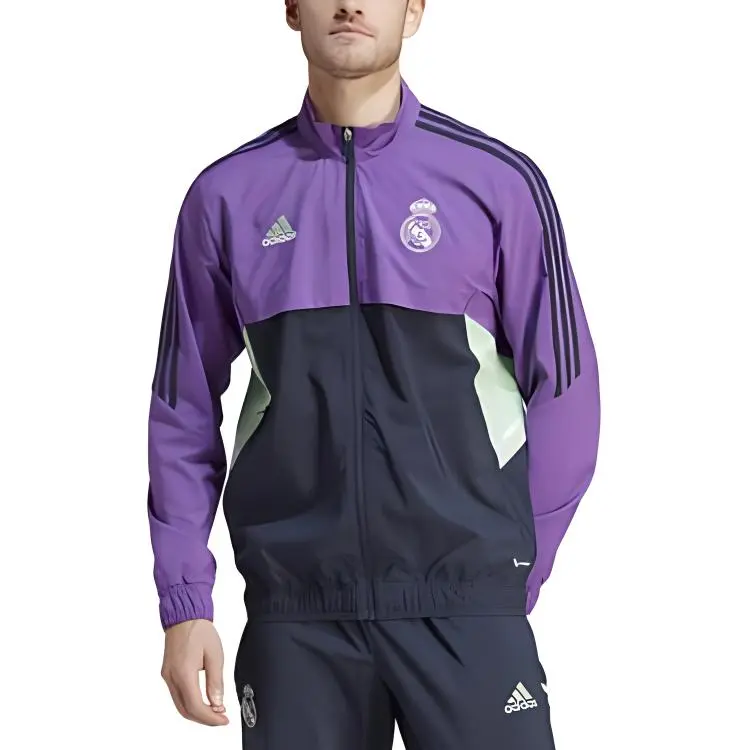 Adidas Real Madrid Jacket Men's Purple-1