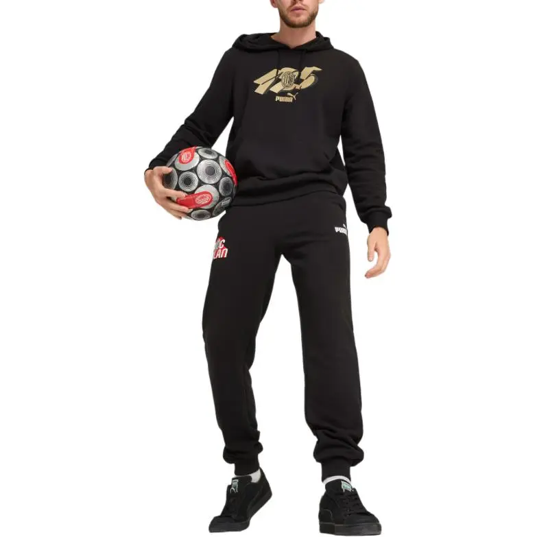 PUMA x AC Milan FTBLCULTURE FW24 Sweatshirt Men's Black/Gold-2