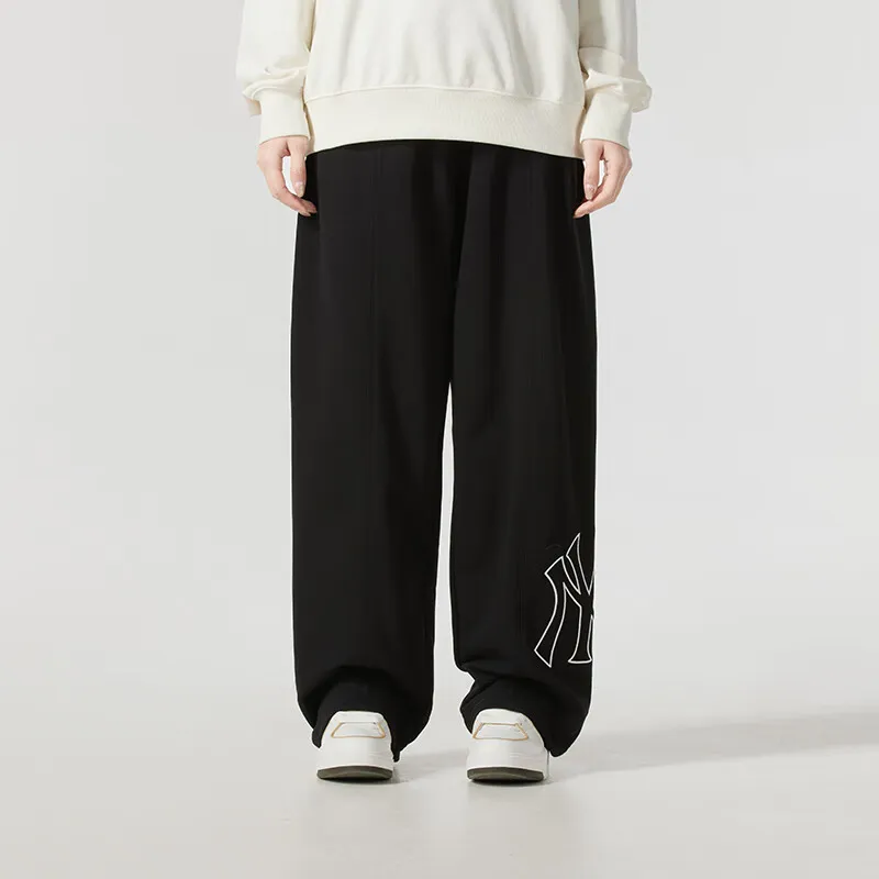 MLB New York Yankees Casual Pants Unisex Black-3