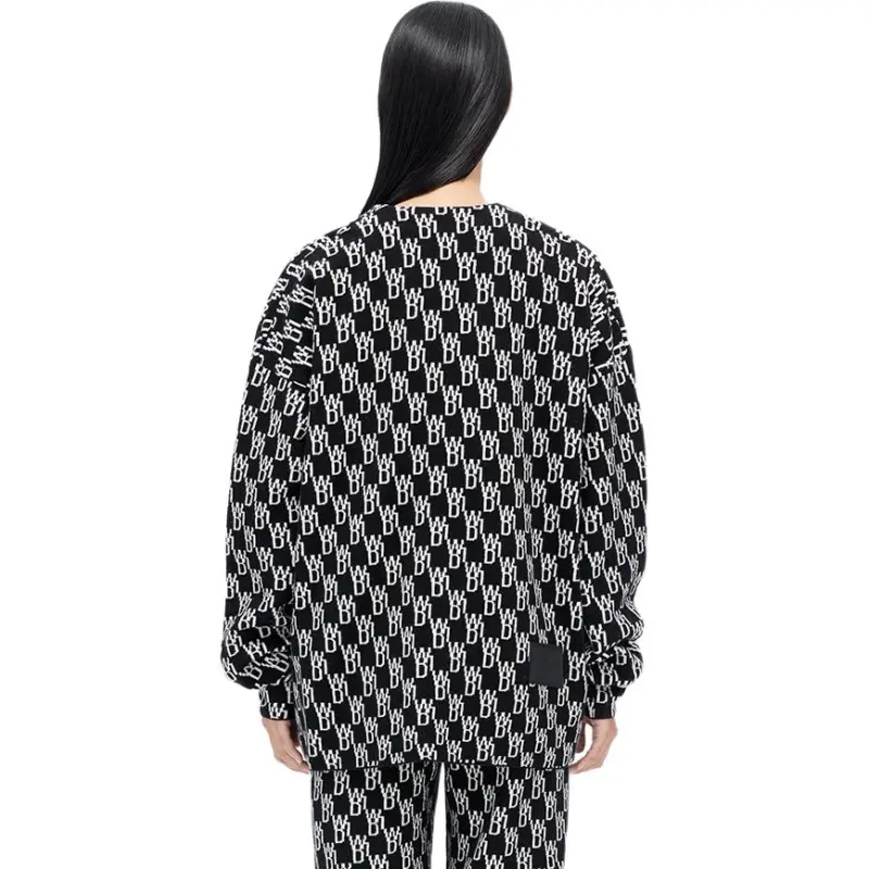WE11DONE Cashmere Sweaters Unisex Black-2