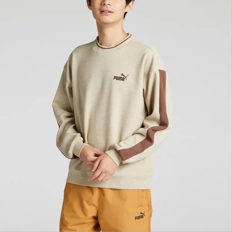 PUMA CORE HERITAGE FW24 Sweatshirt Men's Oak Branch Heather-2