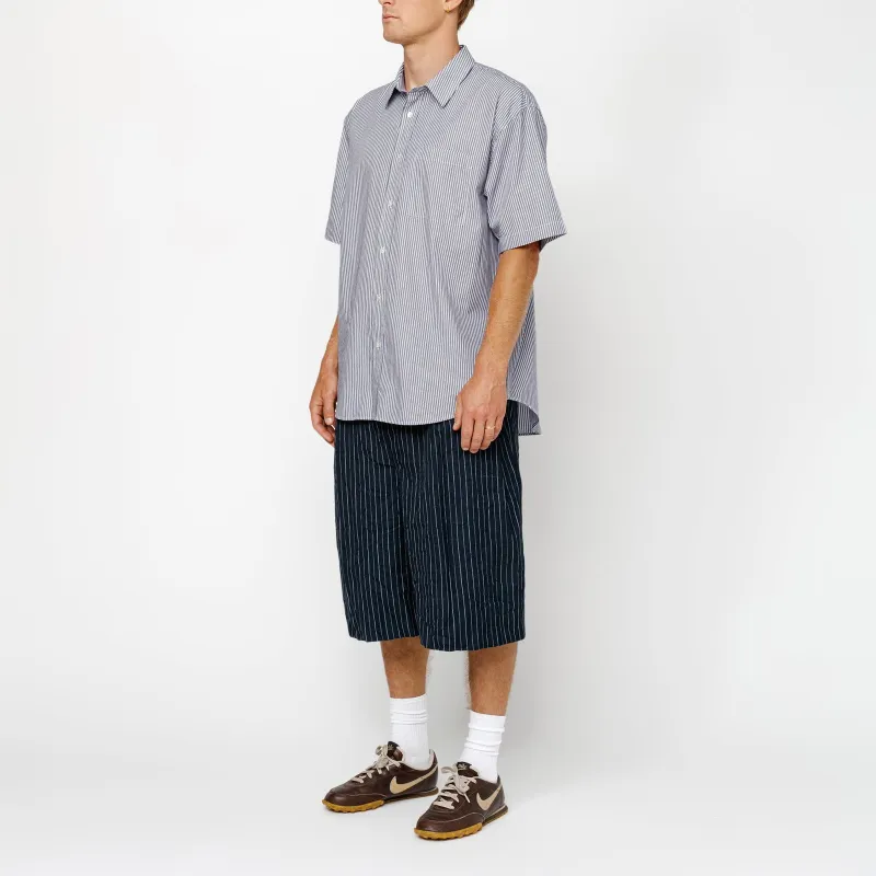 Stussy Boxy S/S Stripe 8 Ball Shirt-4