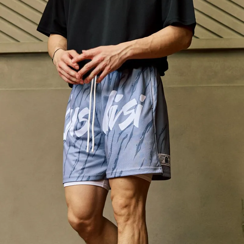 LUSHISI Basketball Shorts Unisex-1