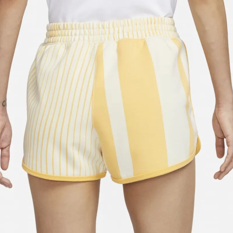 Nike Court Heritage Sports Shorts Women's Yellow Jade Gold-2