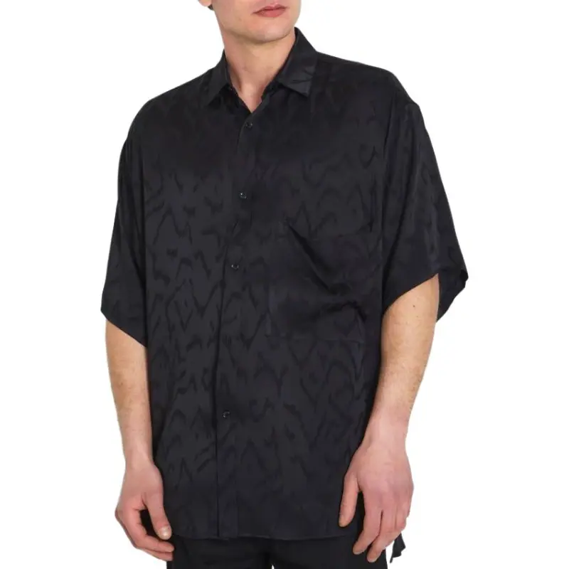 SAINT LAURENT Oversize Short Sleeved Shirt-2