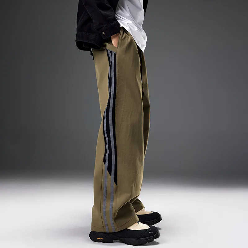 GTRG Casual Pants Unisex Khaki-5