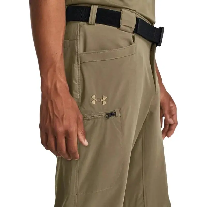 Under Armour Defender Knitted Sweatpants Men Brown-5