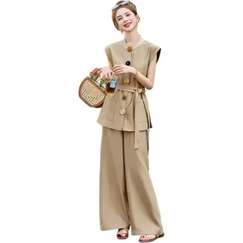 Fele.d Casual Suit Women's Champagne Coffee