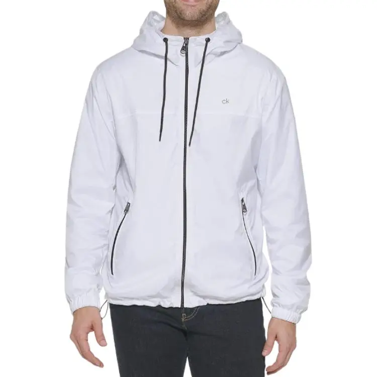 CALVIN KLEIN Jacket Men's White-4