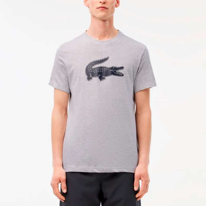 LACOSTE T Shirts Men Gray-1