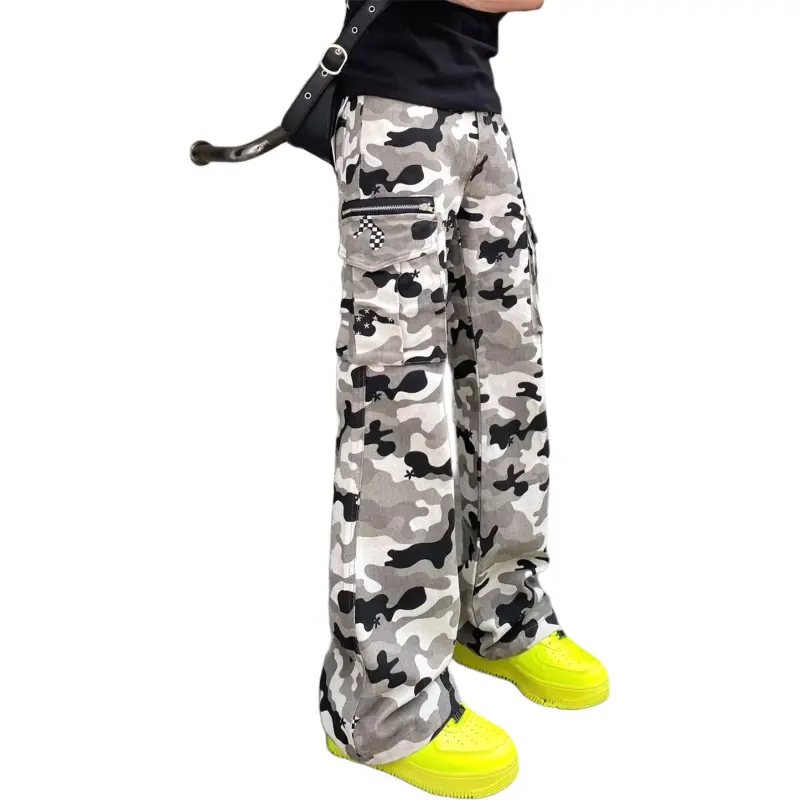 NVRFRGT Jeans Unisex Camouflage-4
