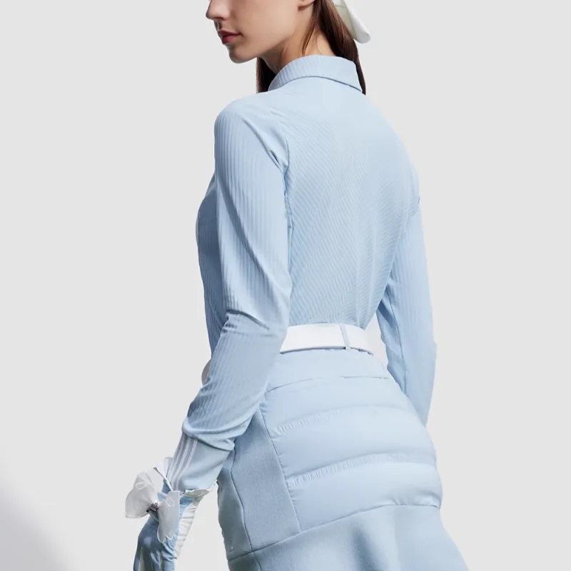 FILA Polo Shirt Women's Sky Blue-4