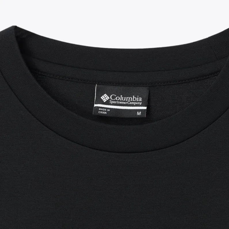 Columbia Drywell Stream Dry Well Stream T Shirt Men's Black-2