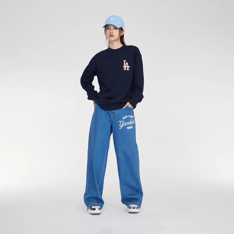 MLB Sweatshirt Unisex Navy Blue-5