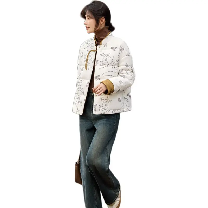 XWI Puffer Jackets Women's Ecru-3