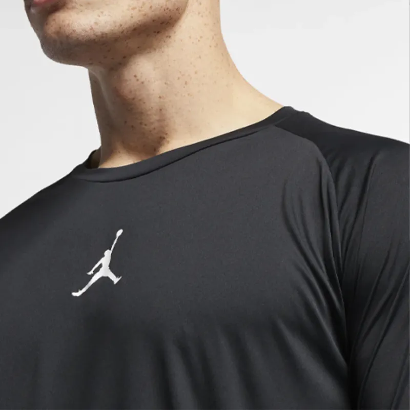 Jordan Fitness Clothing Men Black-3