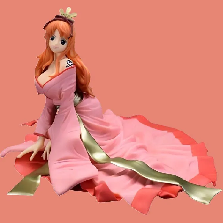 BANPRESTO One Piece DX Assembled Sculptor Photographer Nami Kimono Ver. Bonus Gifts-4