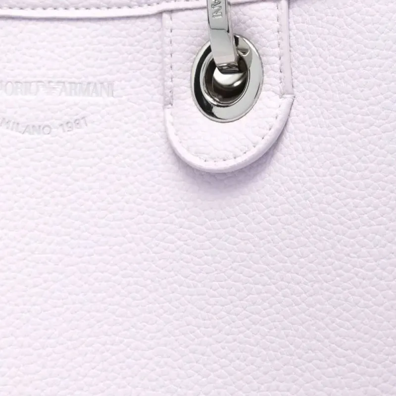 EMPORIO ARMANI Polyurethane Handbag Women's Pink Purple-3