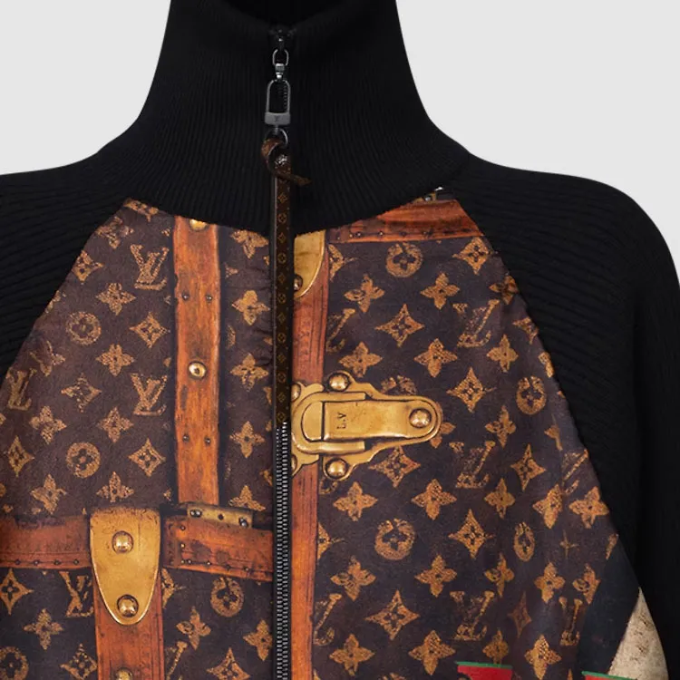 LOUIS VUITTON Lv Trunk Zip Up Jacket-3