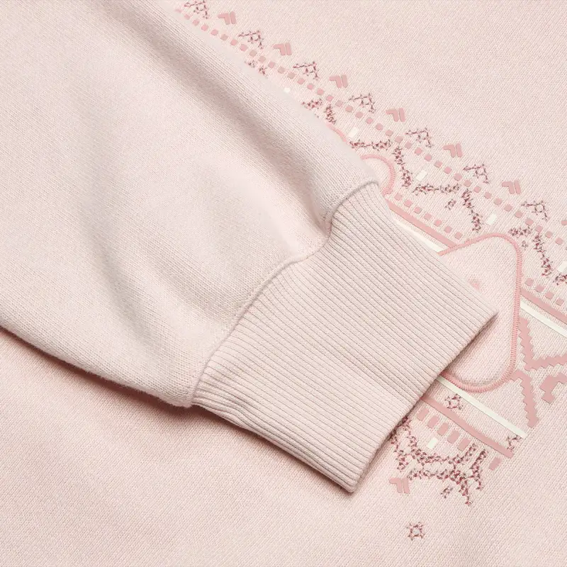 FILA Sweatshirt Women's Cinnamon Apricot Pink-5